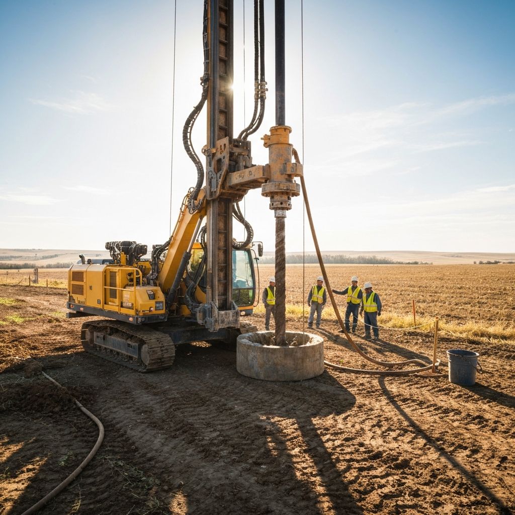 Mesin pengeboran aktif