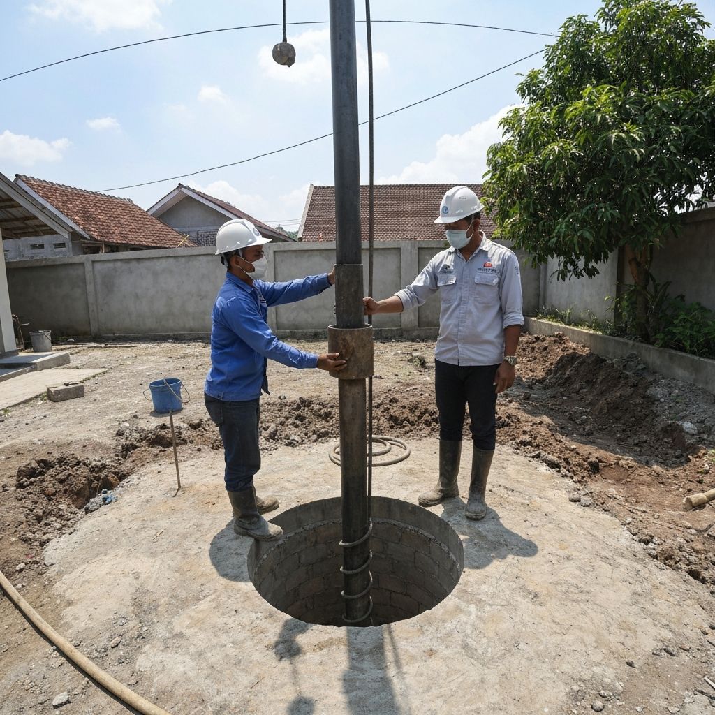 Hasil penyelesaian sumur